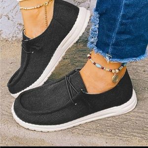 Emery Rose (Hey Duda off-market) Lace-up Slip on Sneakers